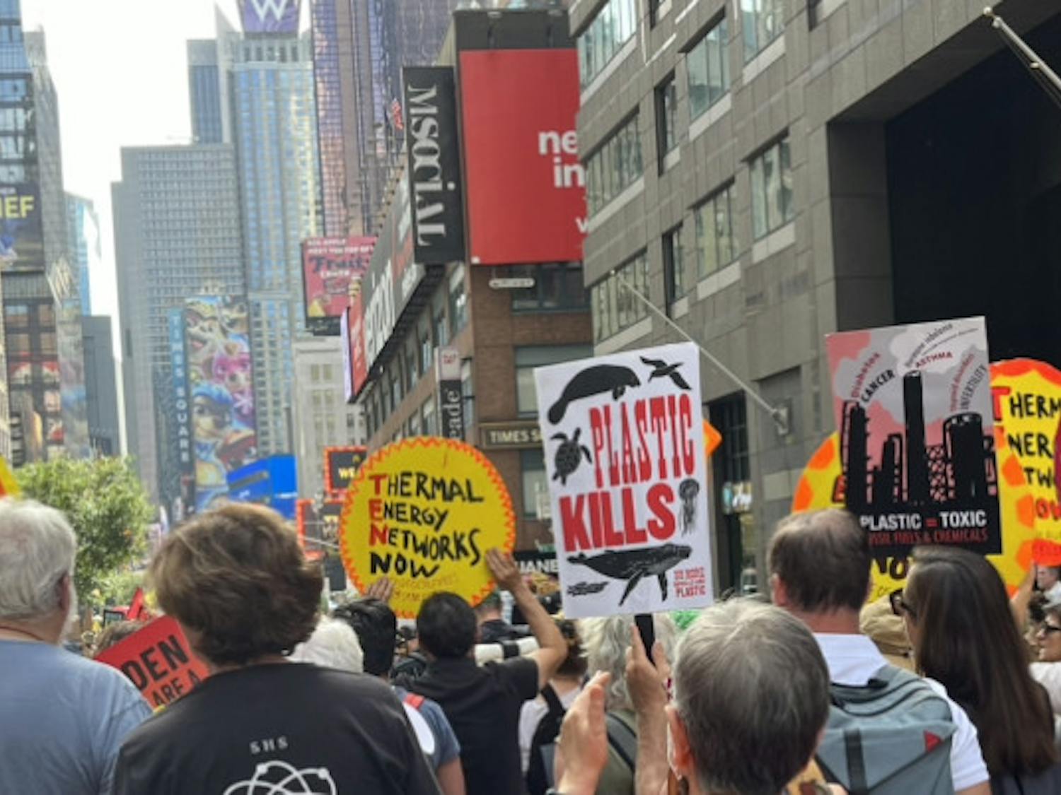 The many passionate people who took part in the March to End Fossil Fuels in New York City | Lily Jensen