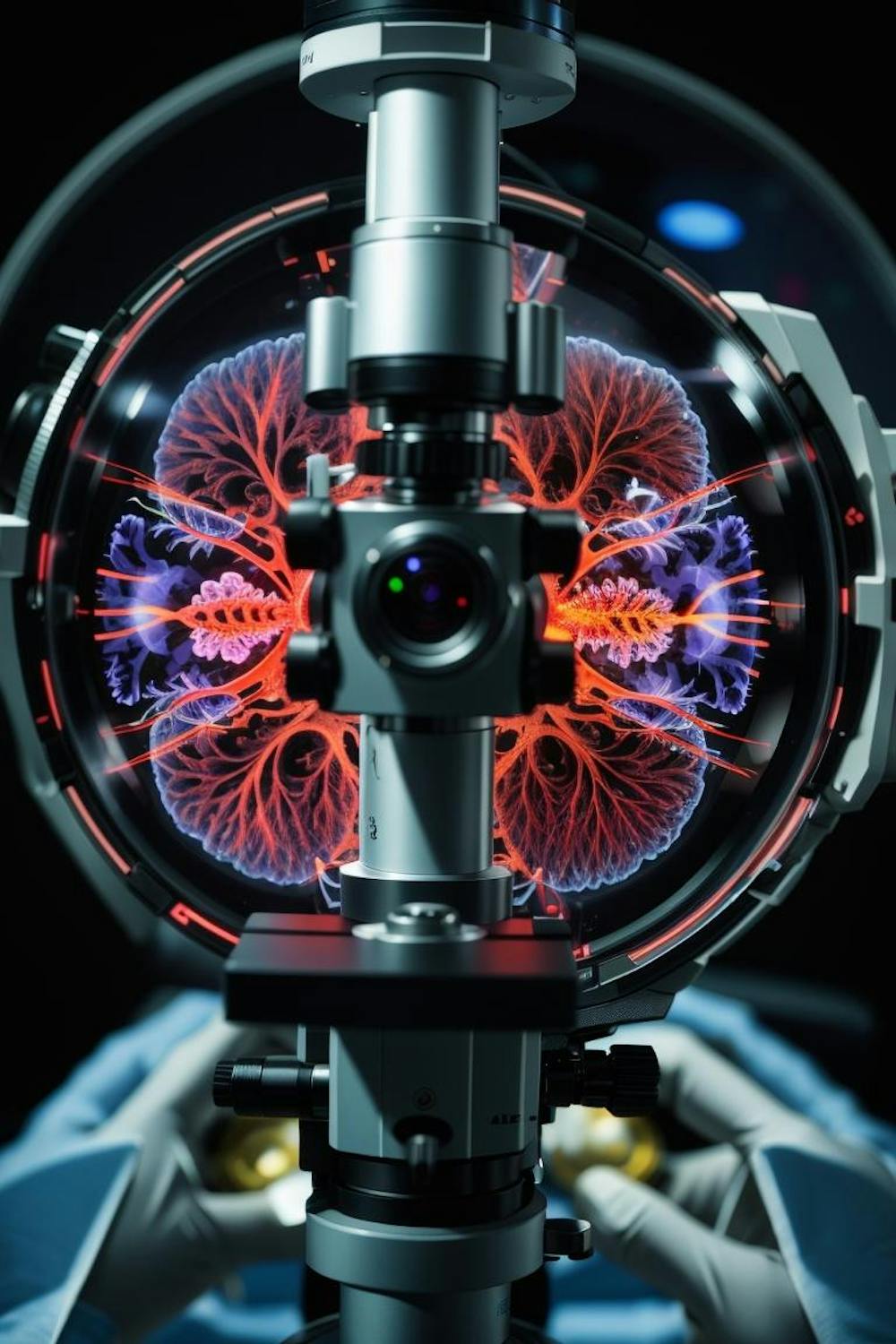 <p>A neuroimaging microscope that could be used to diagnose mental disorders in the future | Self-created/Omkar Katkade</p>