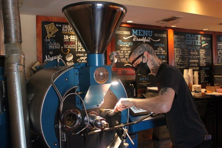 Coffee making at Pour Richard's | Tanisha Agrawal