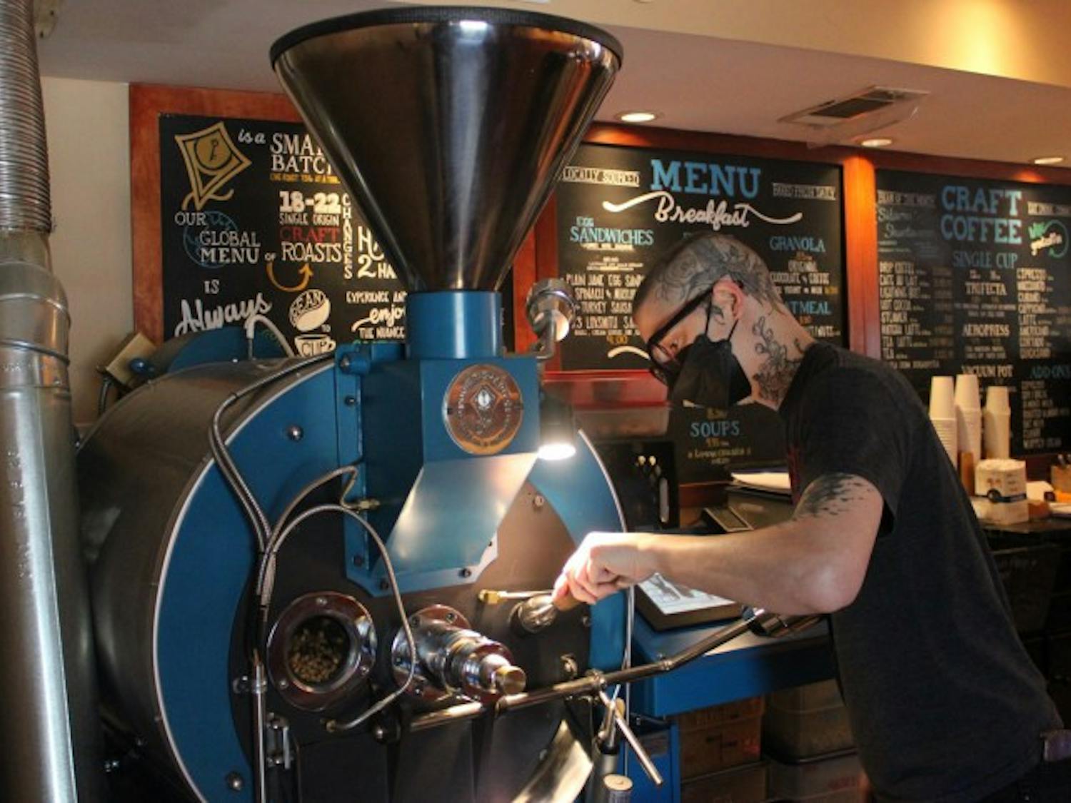 Coffee making at Pour Richard's | Tanisha Agrawal