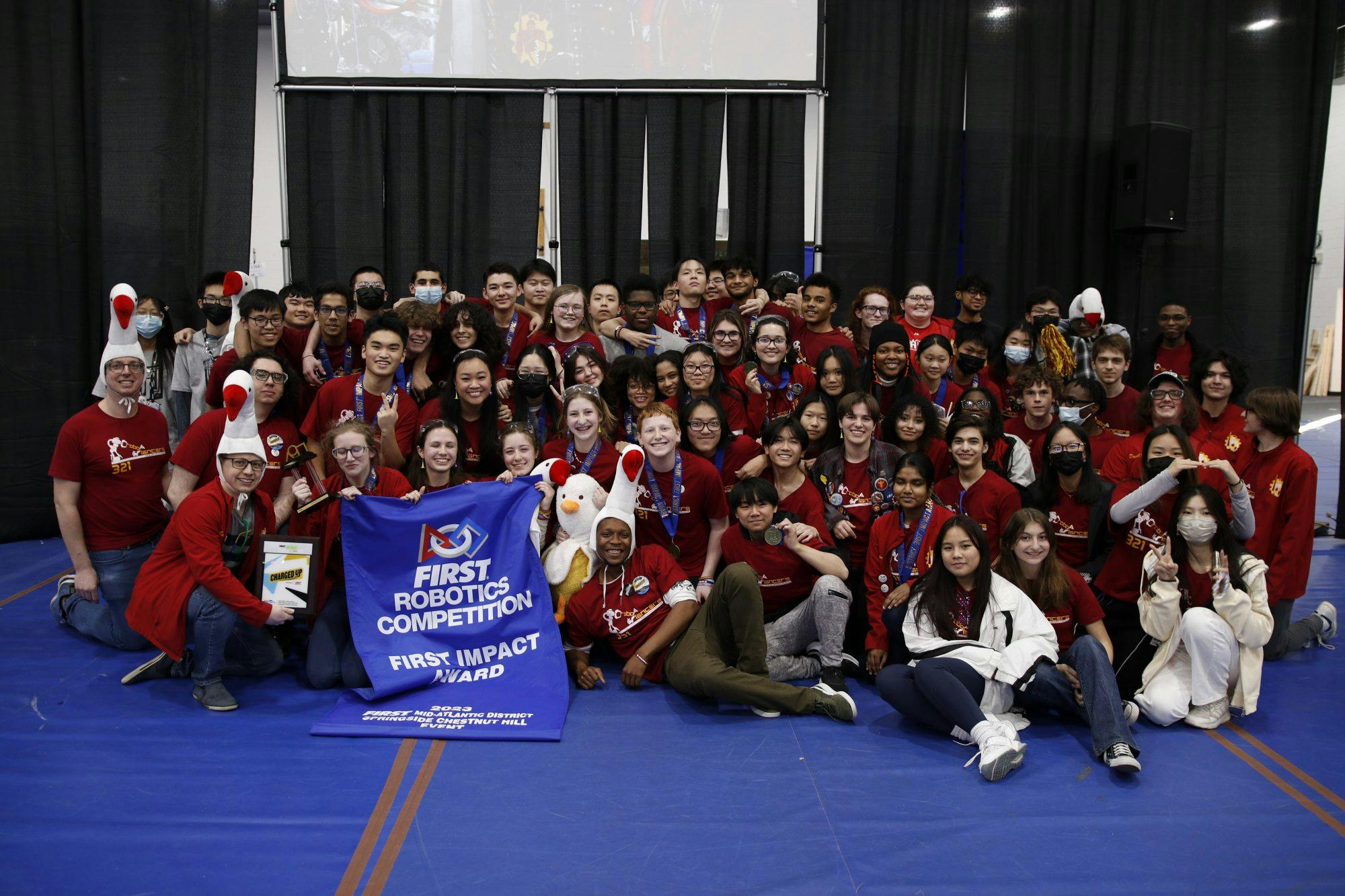 Central Highschool RoboLancers at a Robotics Competition | Source: Philadelphia Robotics Coalition 