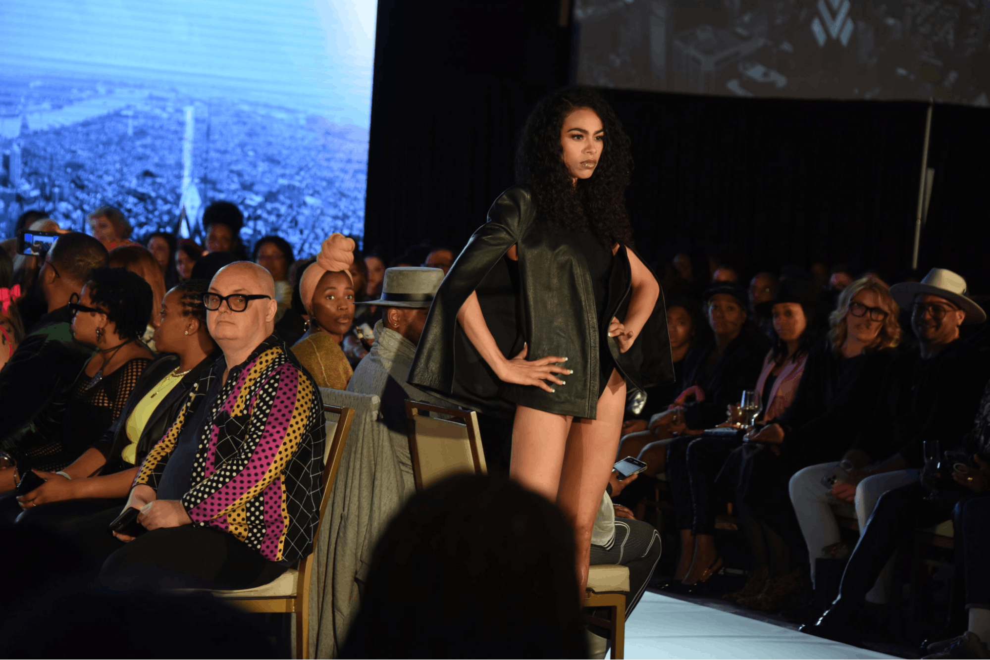 A model walking at Philadelphia Fashion Week | Source: Metro Philadelphia