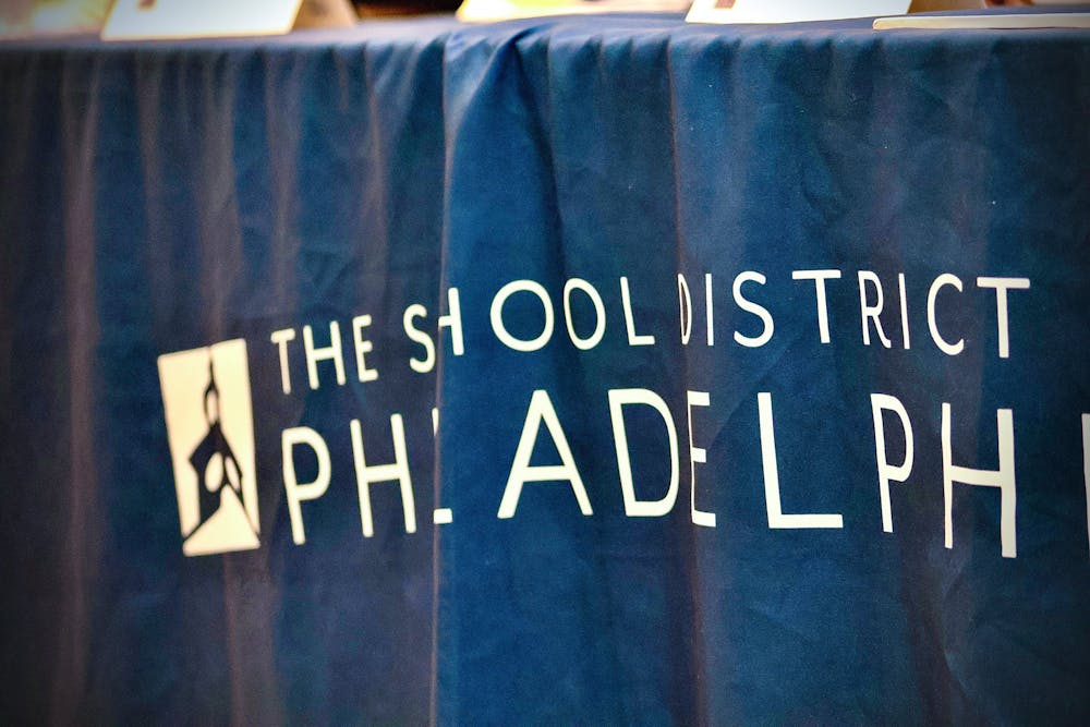 <p>The School District of Philadelphia Banner | (Kasey Shamis/Bullhorn Photographer)</p>