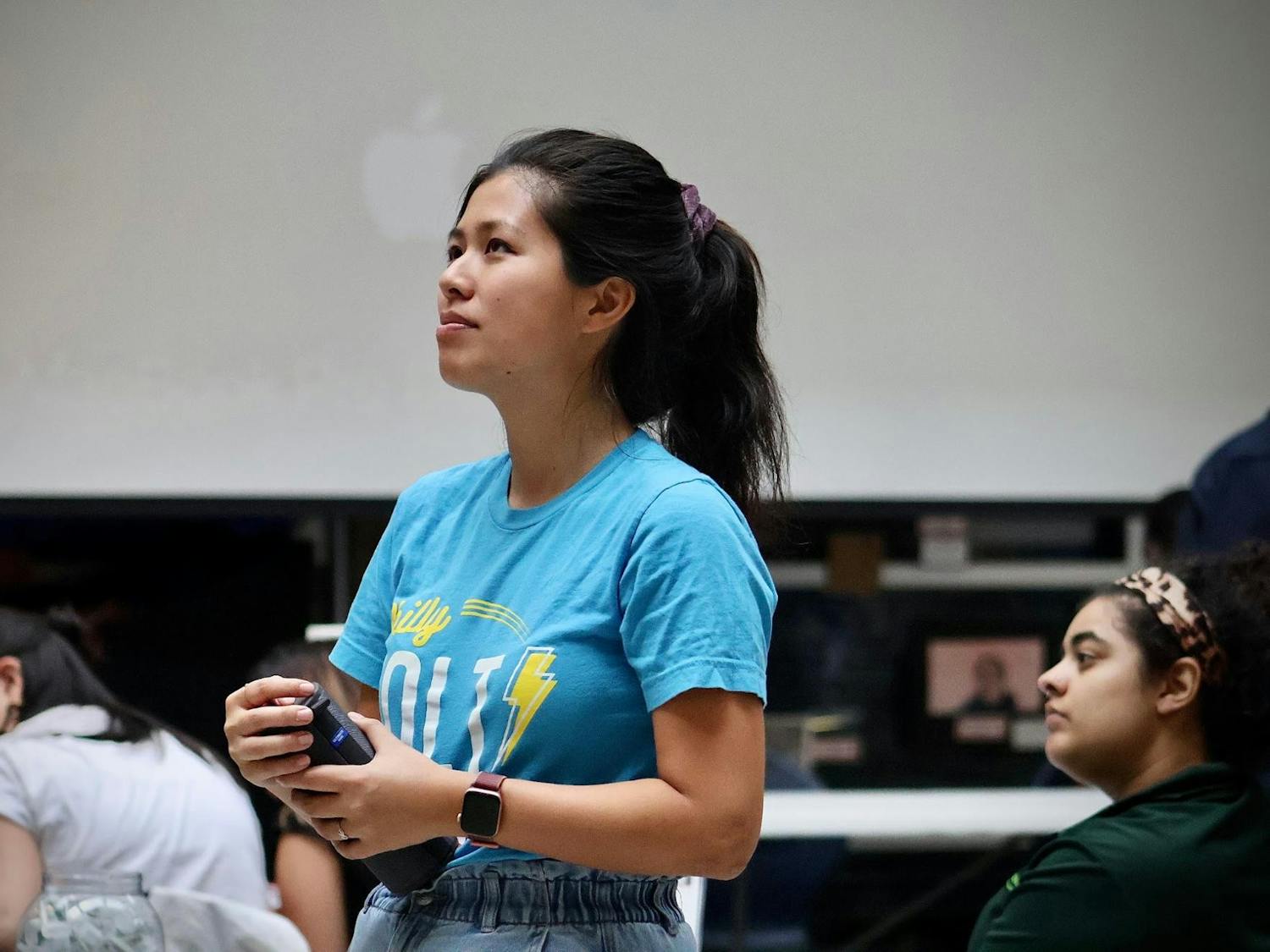 Founder and executive director, Hillary Do, hosted Philly Youth Voices primarily led by students on April 15th at the School District of Philadelphia |