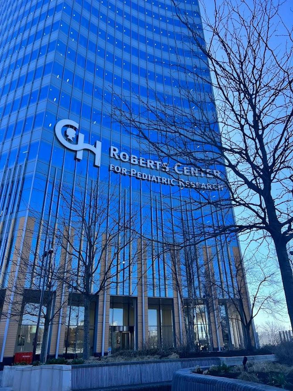 <p>Roberts Center for Pediatric Research in January 2023 | Sevinch Rakhmonova</p>