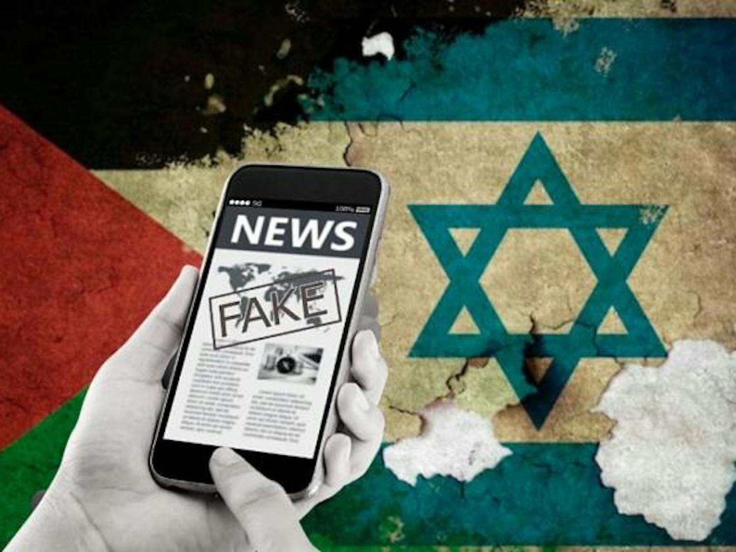 A design representing claims of fake information from Western Media | Prachi Arya NewsClick