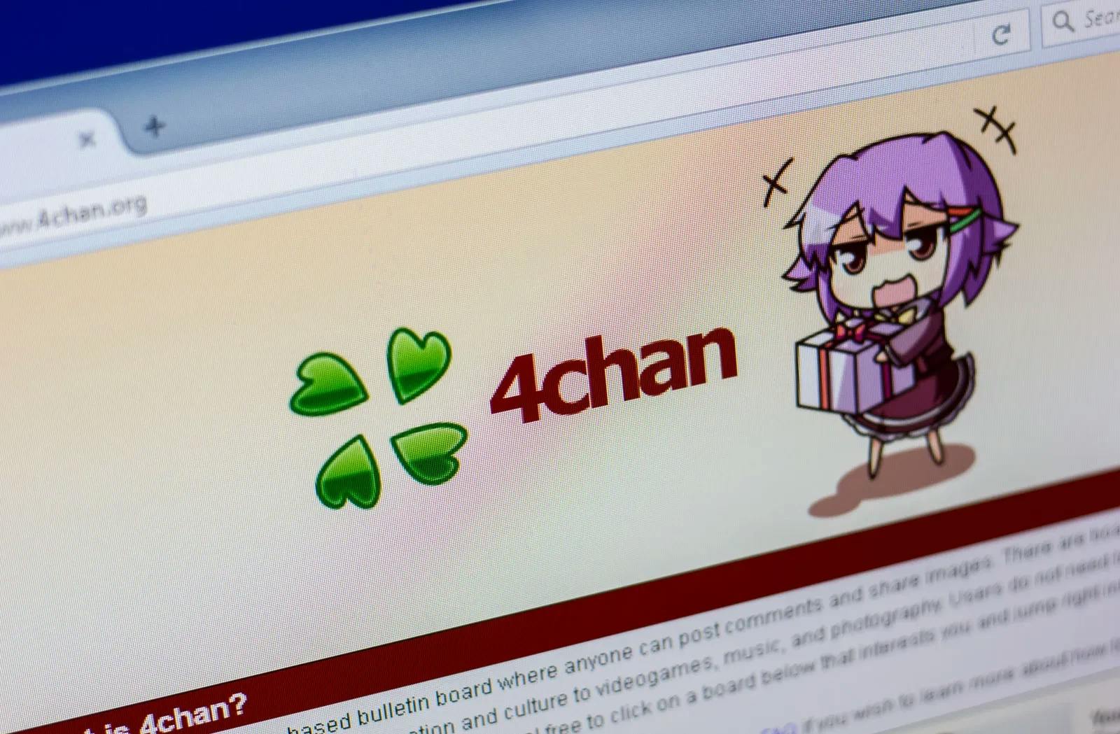4chan Website | Source: Britannica