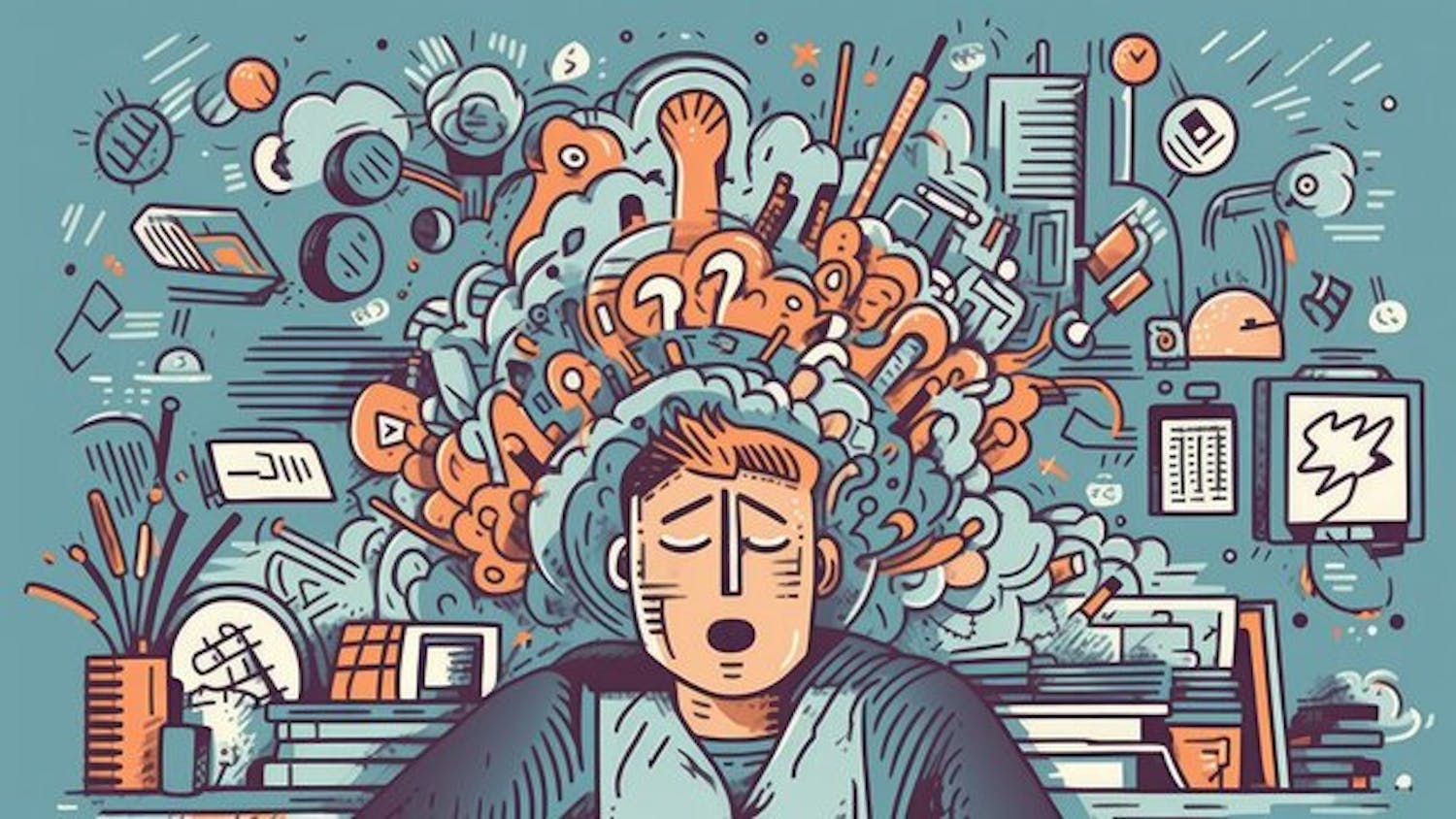Overwhelming stress | Source: Adobe slack