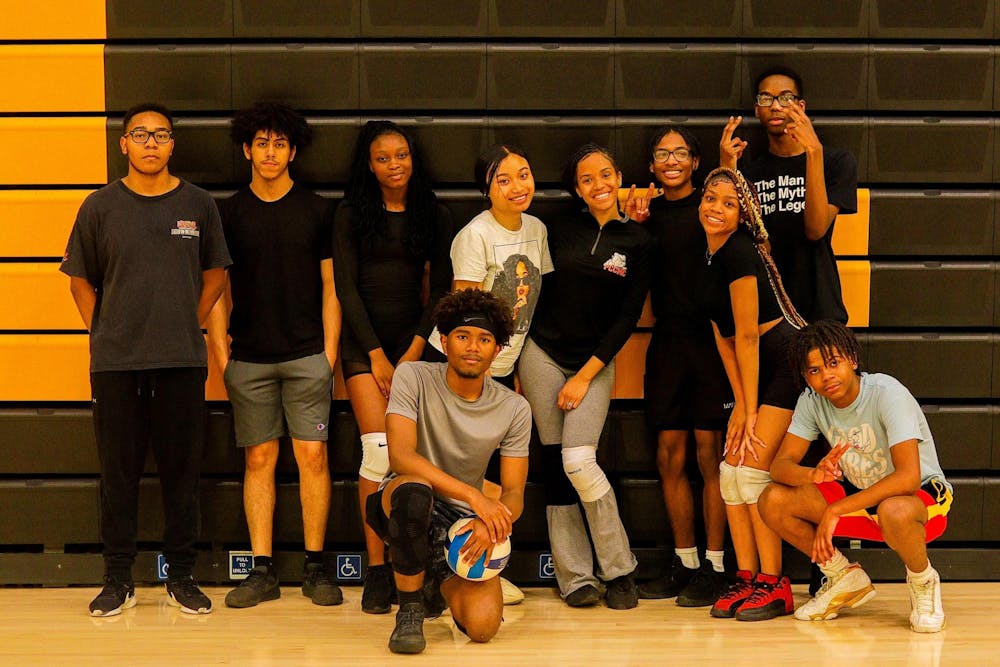 Scholars from Parkway Center City Middle College at their annual Student-Staff sports competition | Nurya Abdullah, High School Photographer