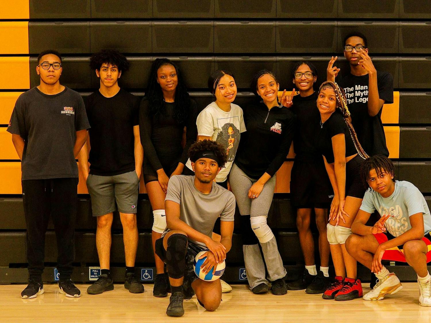 Scholars from Parkway Center City Middle College at their annual Student-Staff sports competition | Nurya Abdullah, High School Photographer