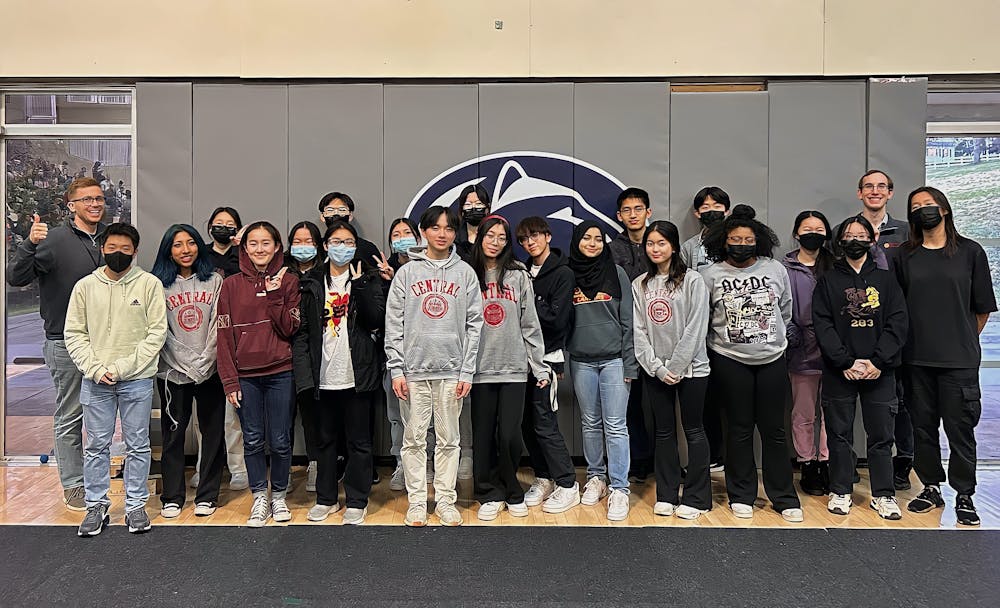 <p>Central High School Science Olympiad Team at the 2023 PA Southeast Regionals Tournament | Courtesy: Jennifer Tran</p>