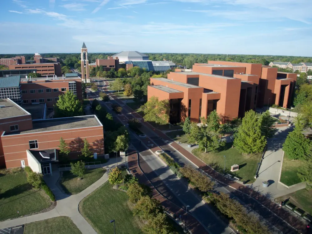 Ball State was ranked 176th in the nation and fourth best in the Mid-American Conference by the U.S. News & World Report, naming it an "A-Plus School for B Students." The Princeton Review also named Ball State a Best Midwestern College and ranked it in the Top 50 Green Colleges. Samantha Brammer // DN File