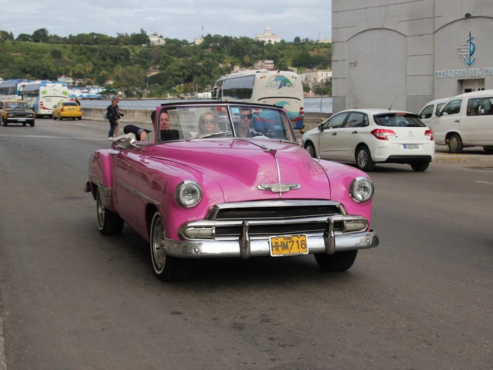 Many old cars still fill the streets in Cuba. (Patricia Sheridan/Pittsburgh Post-Gazette/MCT)