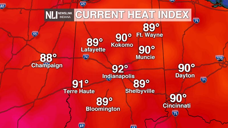 Surprising hot day and more to come