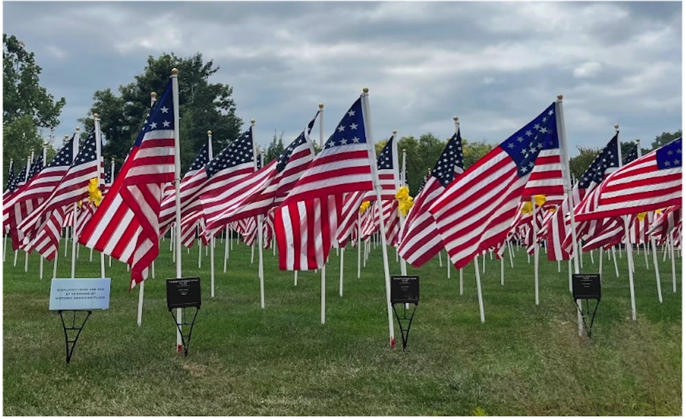 1000 Flags of Honor at Minnetrista
