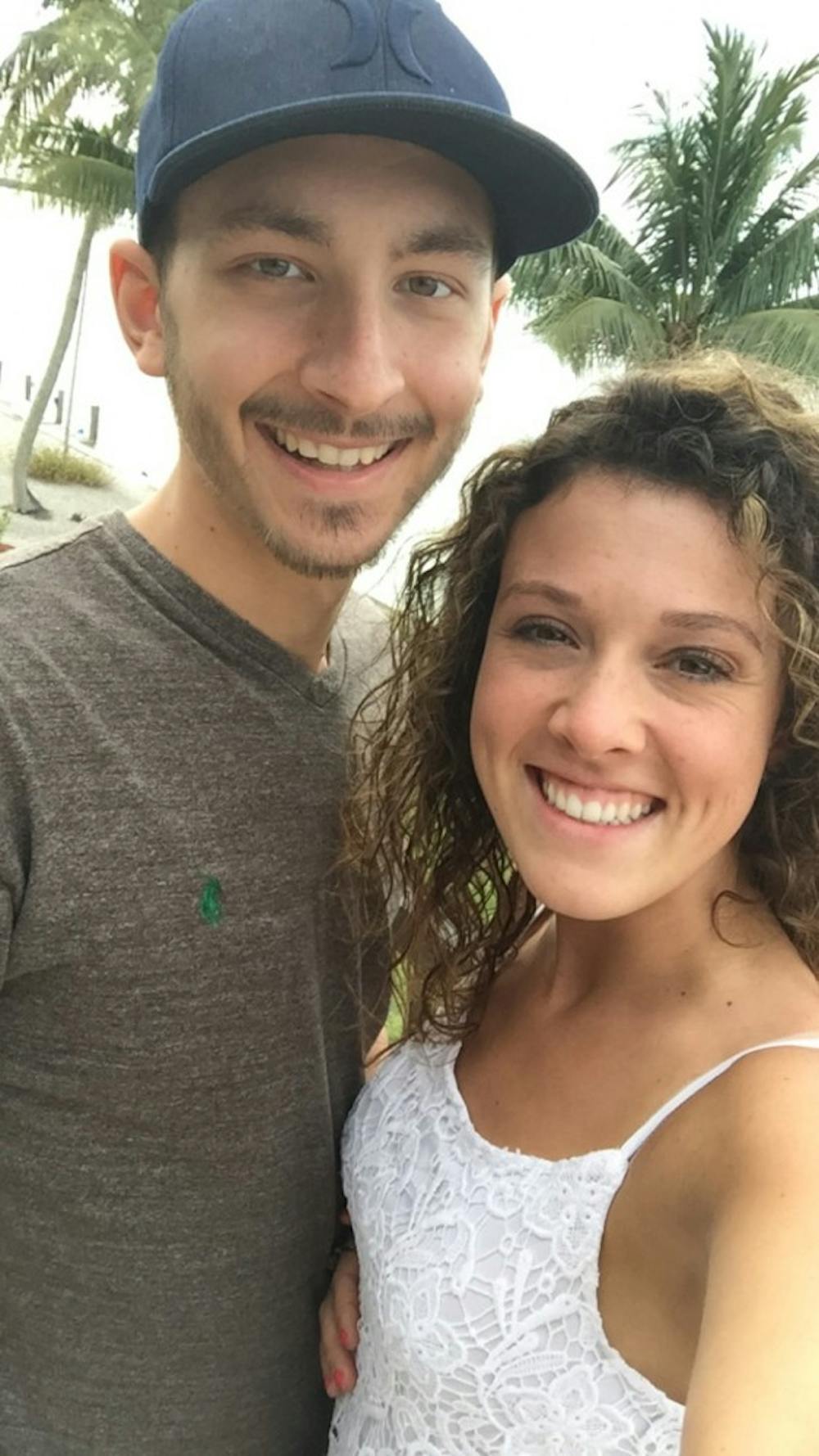 <p>Senior Katie Ake and her boyfriend Evan Layman left for Tijuana, Mexico on April 12 to get some answers to Layman's aggressive cancer. Layman was diagnosed with&nbsp;stage IV Pleomorphic Liposarcoma,&nbsp;a rare and aggressive form of cancer. <em>PHOTO PROVIDED BY KATIE AKE</em></p>