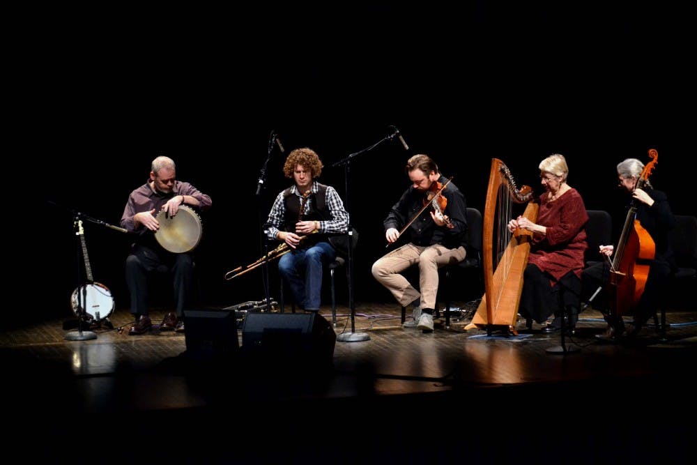 The First Person: Seeing American - Ensemble Galilei performed on Jan. 28 at John R. Emens Auditorium. DN PHOTO CURTIS SILVEY