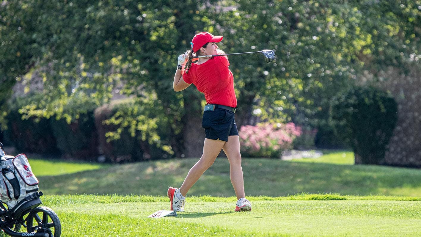 Junior Kiah Parrott swings through a drive. Chad Smith/Ball State Athletics photo courtesy