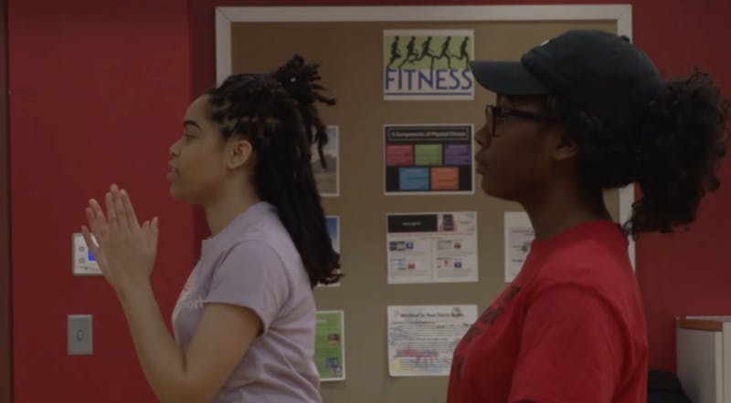 Ball State students introduce a new form of dance to campus with the RedPrint Step Team