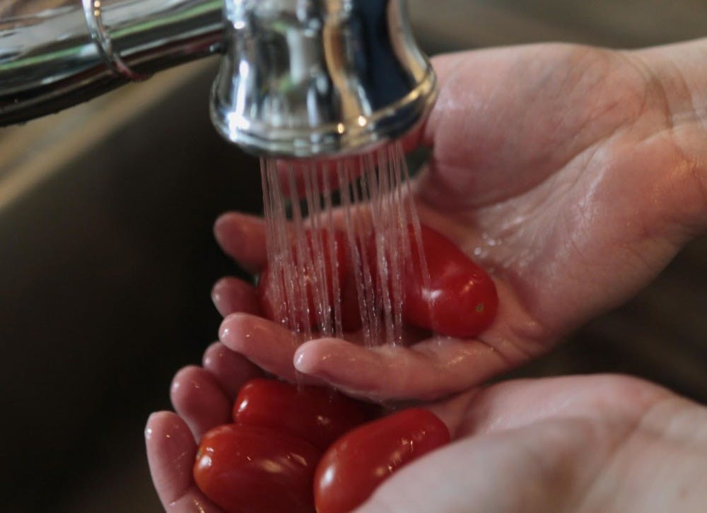 Washing hands is a must, and washing vegetables is recommended. (Rick Wood/Milwaukee Journal Sentinel/MCT)
