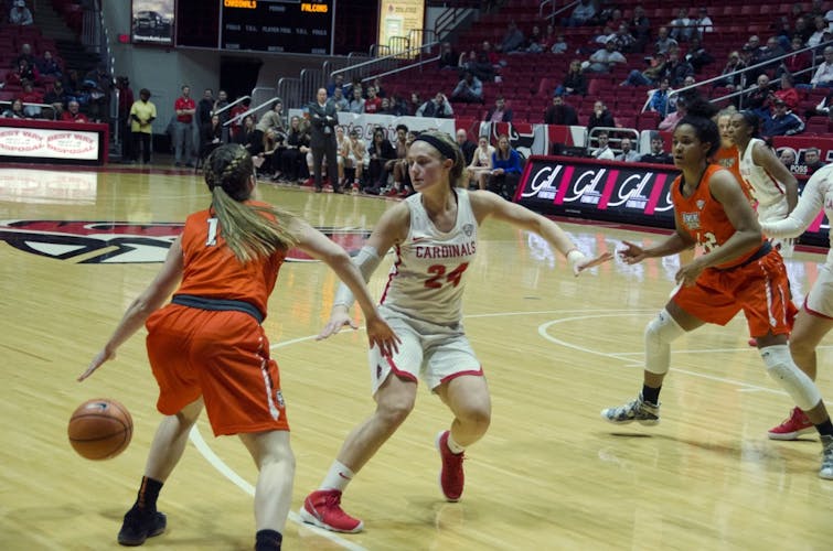 Womens basketball vs. Bowling Green 208 Ball State Daily