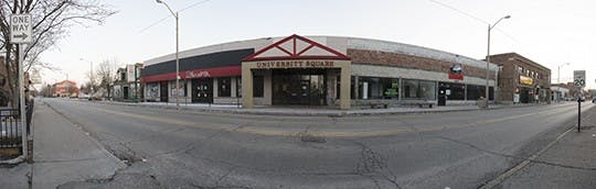 University Sqaure has several unoccupied commercial spaces available after after the most recent closure of Oh Fusion Japanese Restaurant on January 15. On March 8, Plans for the University Square building will be presented to the county by potential buyers at a Delaware-Muncie Metropolitan Planning Commission meeting. DN PHOTO COREY OHLENKAMP