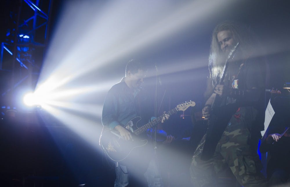 Video Games Live, created Tommy Tallarico, performed on March 19 at John R. Emens with the Muncie Symphony Orchestra and choir as the ensemble. The program featured a costume contest, "Guitar Hero" contest, a Facebook contest and Tallarico concluded the show with a photo of the crowd. DN PHOTO BREANNA DAUGHERTY