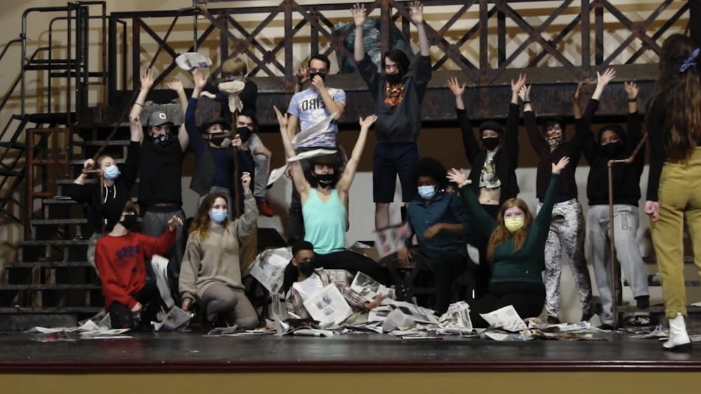 VIDEO: "Newsies" musical comes to Muncie