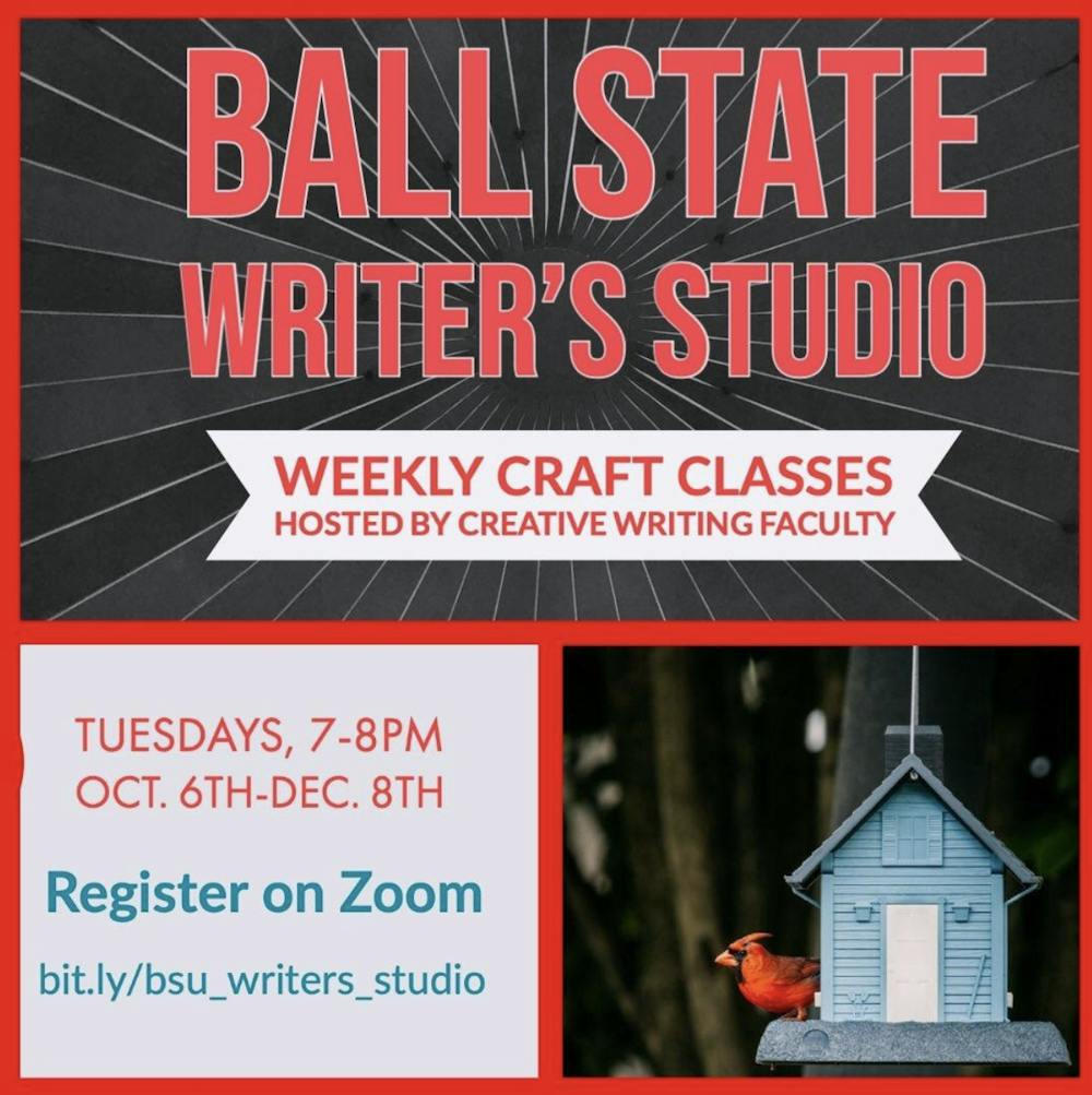 Writer's Studio holds weekly Zoom events