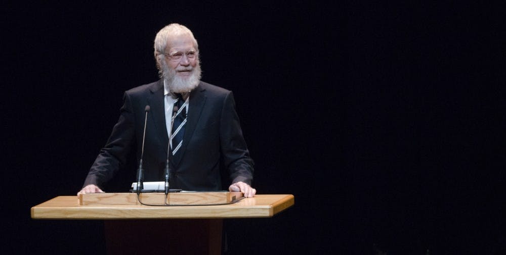 David Letterman to receive nation’s top prize for comedy