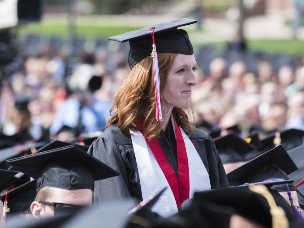 The 2018 Spring Commencement ceremony was held at the Quad area near the Arts Terrace on May 5, to honor students who completed their degrees. Robert G. Hunt, former CEO of Hunt Construction Group, spoke at the main commencement. Stephanie Amador, DN