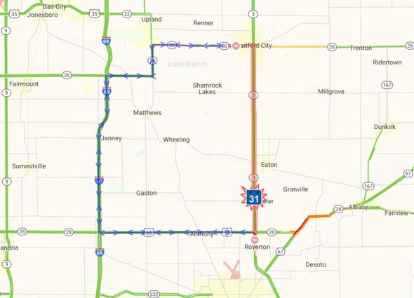 Photo Provided//Indiana Department of Transportation 