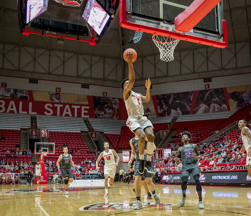 Balanced attack guides Ball State Men's Basketball past UIC