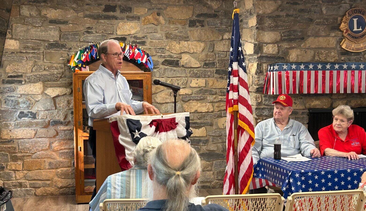 Governor Braun defends cuts to state programs. Thomas Ouellette/IPR, Photo Provided
