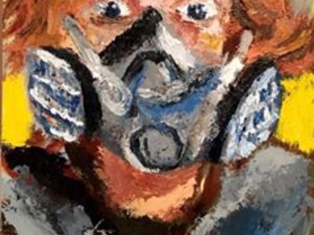 A screenshot of a students art posted on bsuinquarantine on April 29. The original post came from a Instagram account called grade_a_anxiety. Photo courtesy, bsuinquarantine.