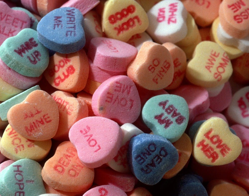 Valentine's Day is a time to celebrate all types of love, romantic and other kinds alike. (Frances M. Roberts/Sipa USA/TNS)