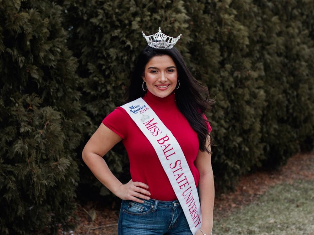Sophomore Victoria Ruble won Miss Ball State University 2018 along with best interview, best talent, the Miss Cardinal Spirit title and award money. Reagan Allen, DN