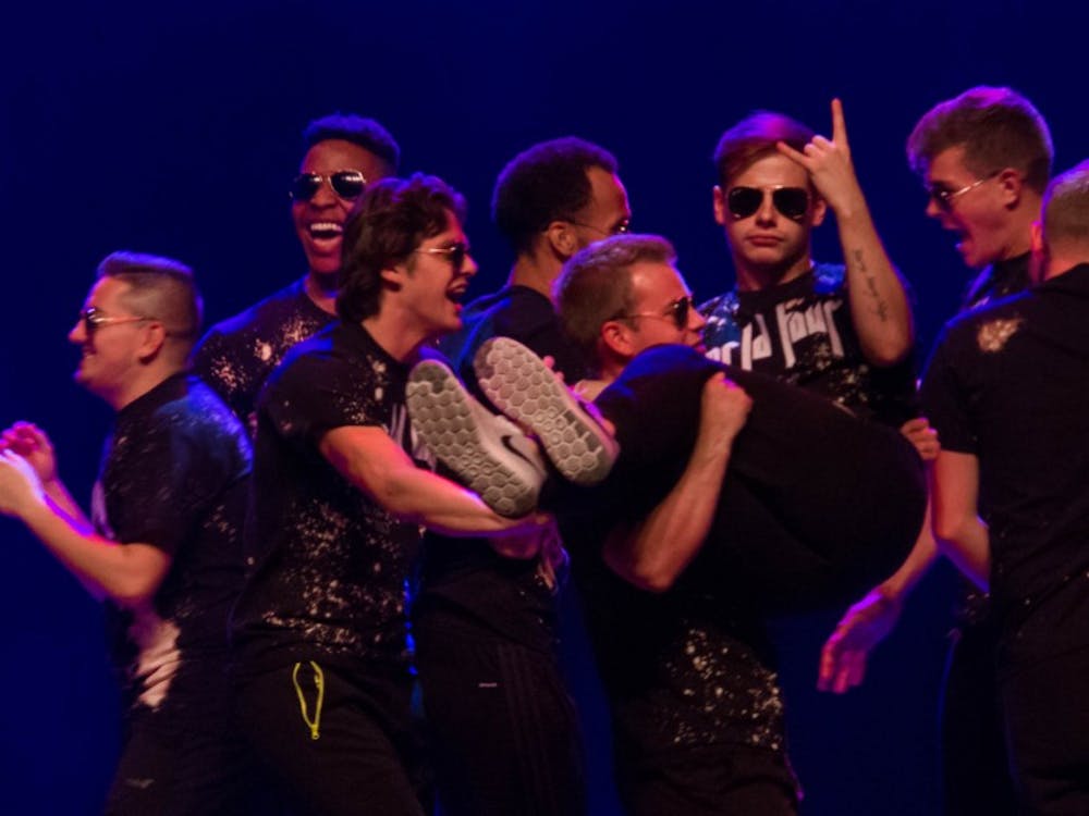 Student organizations dance and compete in the annual lip-sync competition. Outlet Hip Hop Dance Troupe was named Air Jam champions for the 9th consecutive year. 