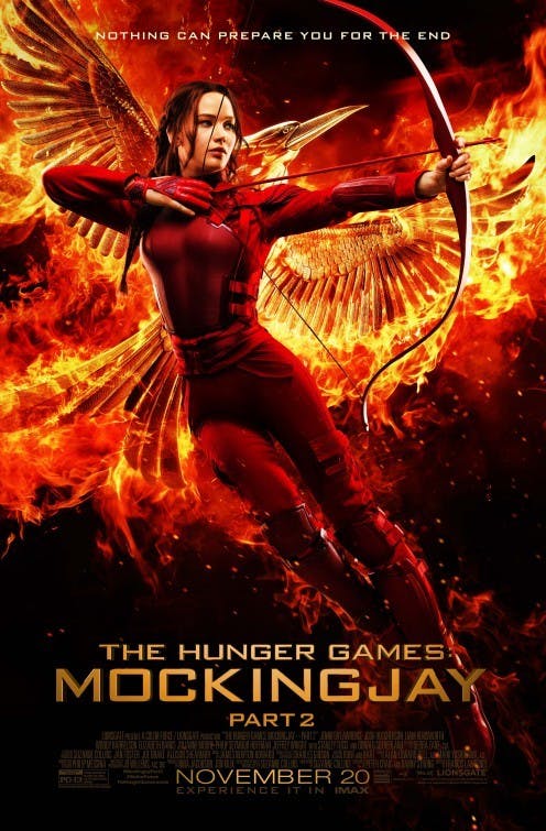 “The Hunger Games: Mockingjay, Part 2” is the fourth movie in the series and was released in theaters on Nov. 20. The movie focuses on Katniss Everdeen bringing together an army against President Snow.&nbsp;PHOTO COURTESY OF IMPAWARDS.COM
