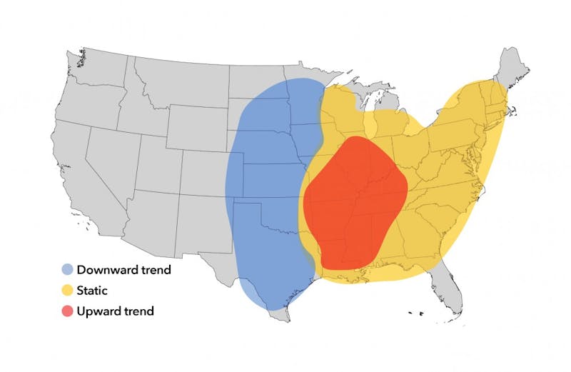 Source: Nature Partner Journals (NPJ) Climate and Atmospheric Science. Elliott DeRose, DN