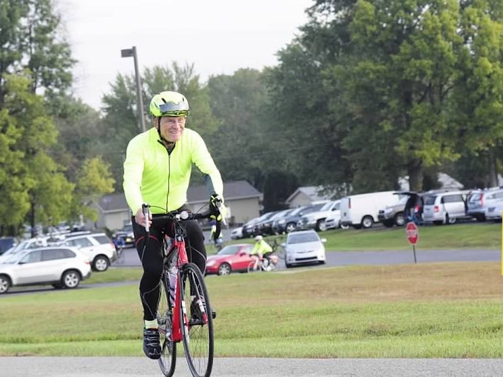 Muncie Mayor Dennis Tyler said he tries to ride 100 miles a week on his bicycle. He spreads his love of cycling  to Muncie by creating is more bicycle-friendly; for example, the Cardinal Greenway and bike lanes.Dennis Tyler // Photo Provided