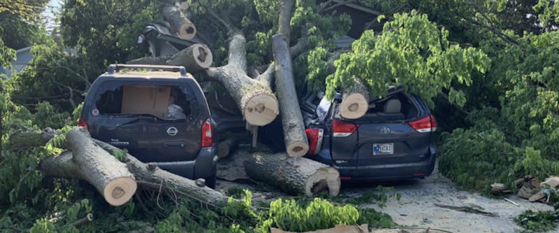 EF-2 tornado leaves damage in Pendleton, IN