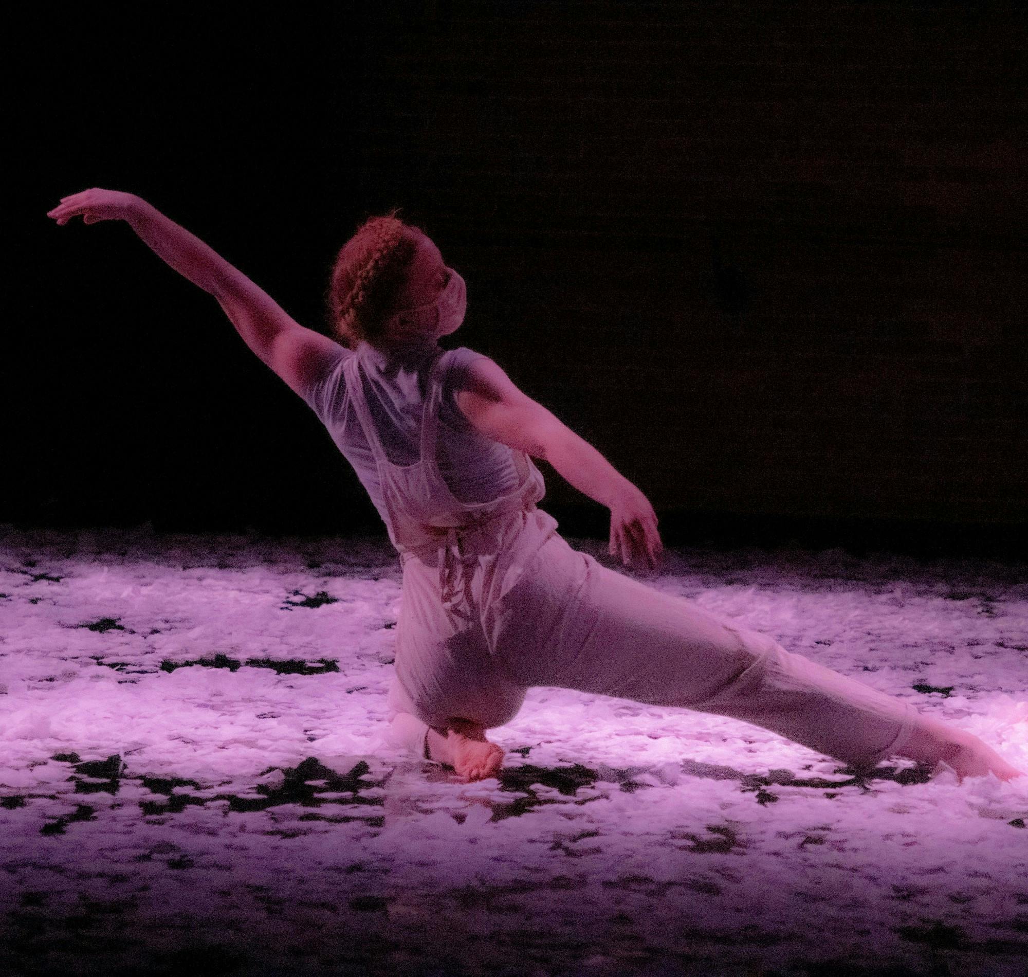 Ball State University's School of Theatre and Dance produced the dance show, A History of Knowing and Loving and Remembering and Forgetting, in October 2021.