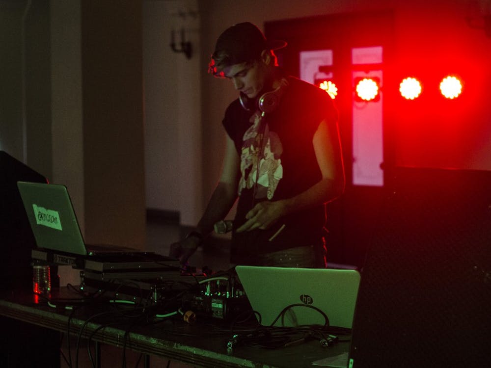 Emosahn, an EDM artist that started his career in 2012, performs at Muncie MusicFest on Sept. 30. He recently debuted his first album this month. McKenzie Price // DN