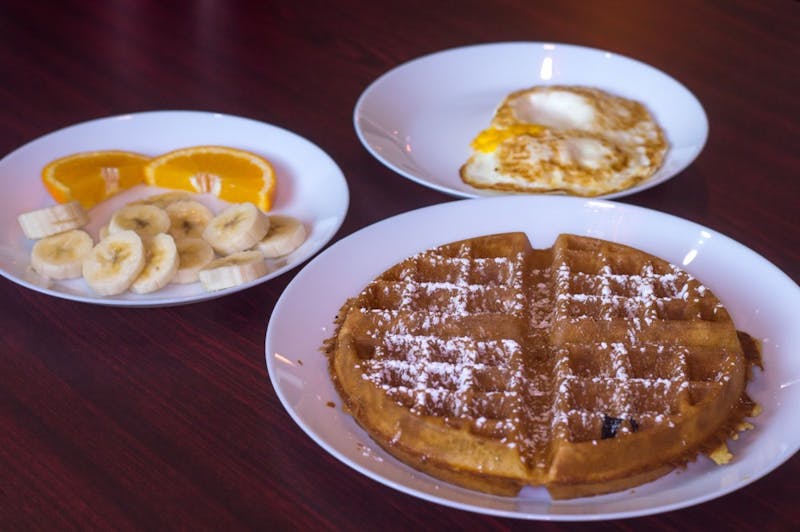 Red Apple Cafe opened its doors down the street from Sunshine Cafe. Similar to Sunshine, it serves breakfast items such as waffles, eggs, and fruits. DN file