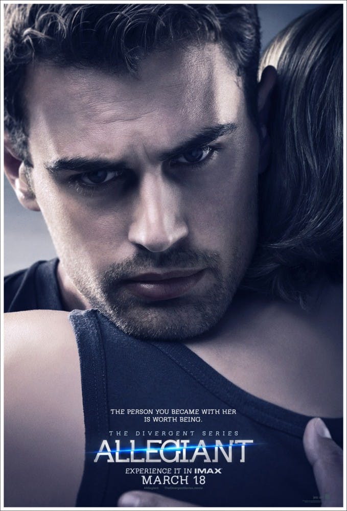 "The Divergent Series: Allegiant - Part 1" is the third installment of the series. The movie stars Shailene Woodley as Tris and Theo James as&nbsp;Four who&nbsp;have to escape an enclosed&nbsp;Chicago. PHOTO COURTESY OF DIVERGENT.WIKIA.COM