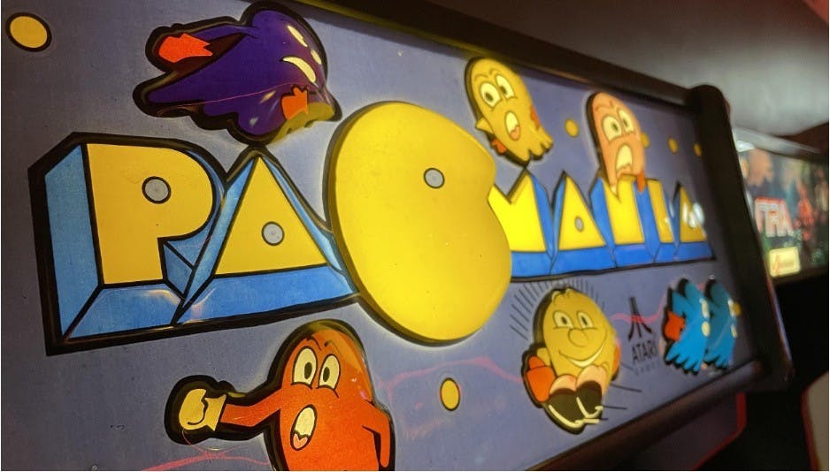 A classic &quot;Pac-Mania&quot; arcade game sits in Fud&#x27;s Retro Arcade in Muncie. Chris Wallace added an arcade to his business Fud&#x27;s Video Games in November 2019. Garrett Chorpenning, DN