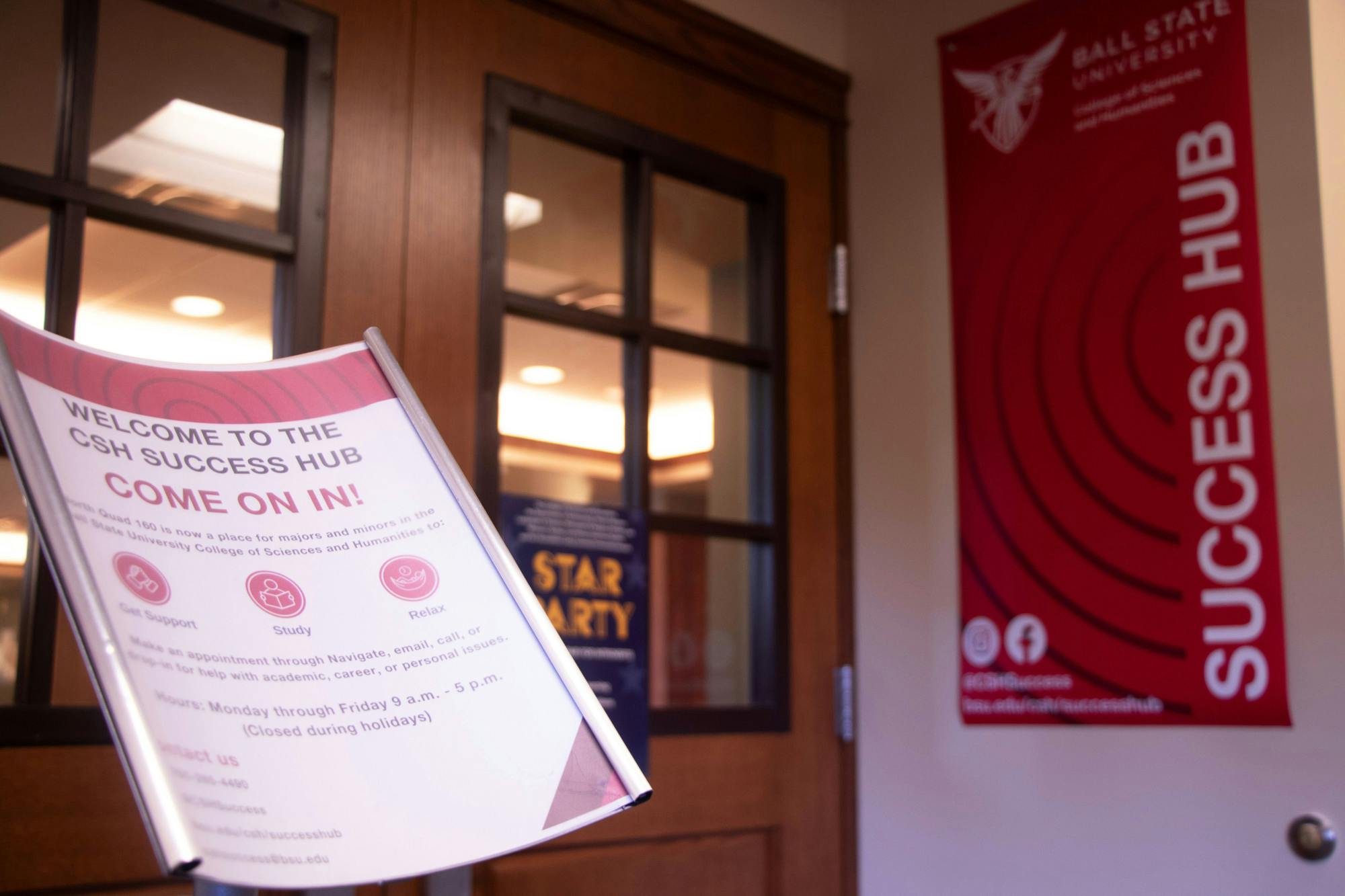 The outside of the College of Science and Humanities' new Student Success Center Sept.13. The center will have its grand opening on Thursday from 3 to 5 p.m. Abigail Denault, DN.
