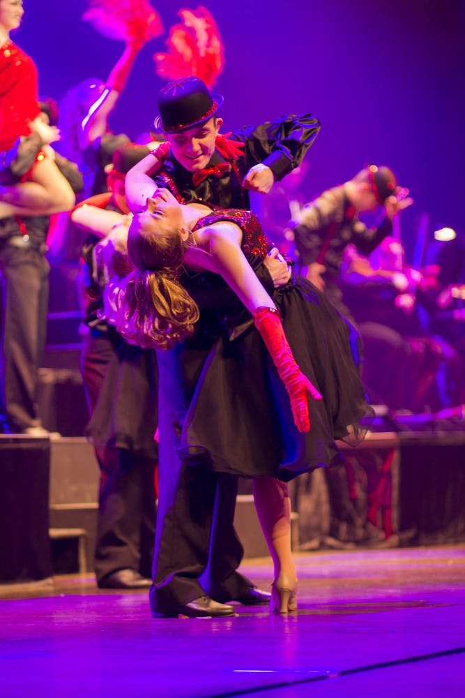 The University Singers Spectacular Show on Friday, April 10th, 2015 at Emens Auditorium. DN PHOTO JESSICA LYLE
