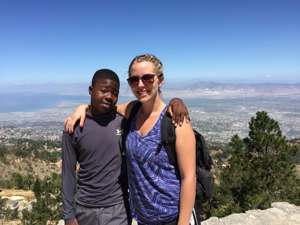 <p>Able paused her education after one semester at Ball State to work with children in an orphanage in Port Au Prince, Haiti. She came back to school in the fall of 2016 to finish her business administration degree.&nbsp;<strong>Kendra Able, Photo provided</strong></p>